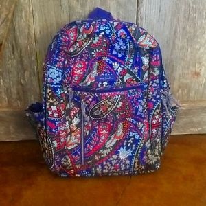 Vera Bradley XL Campus Backpack, EUC